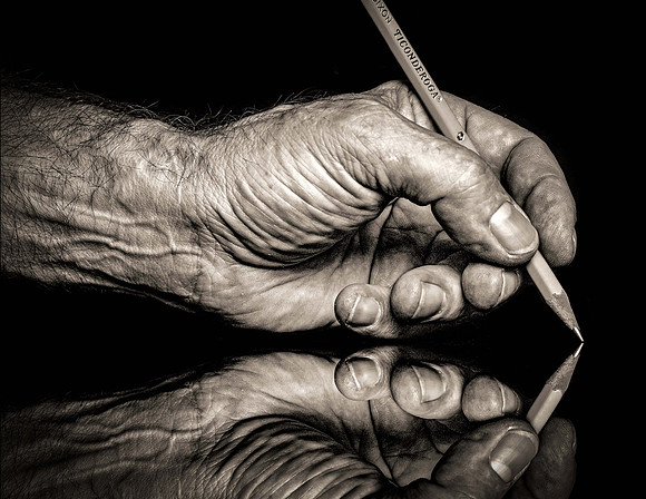 writing hand